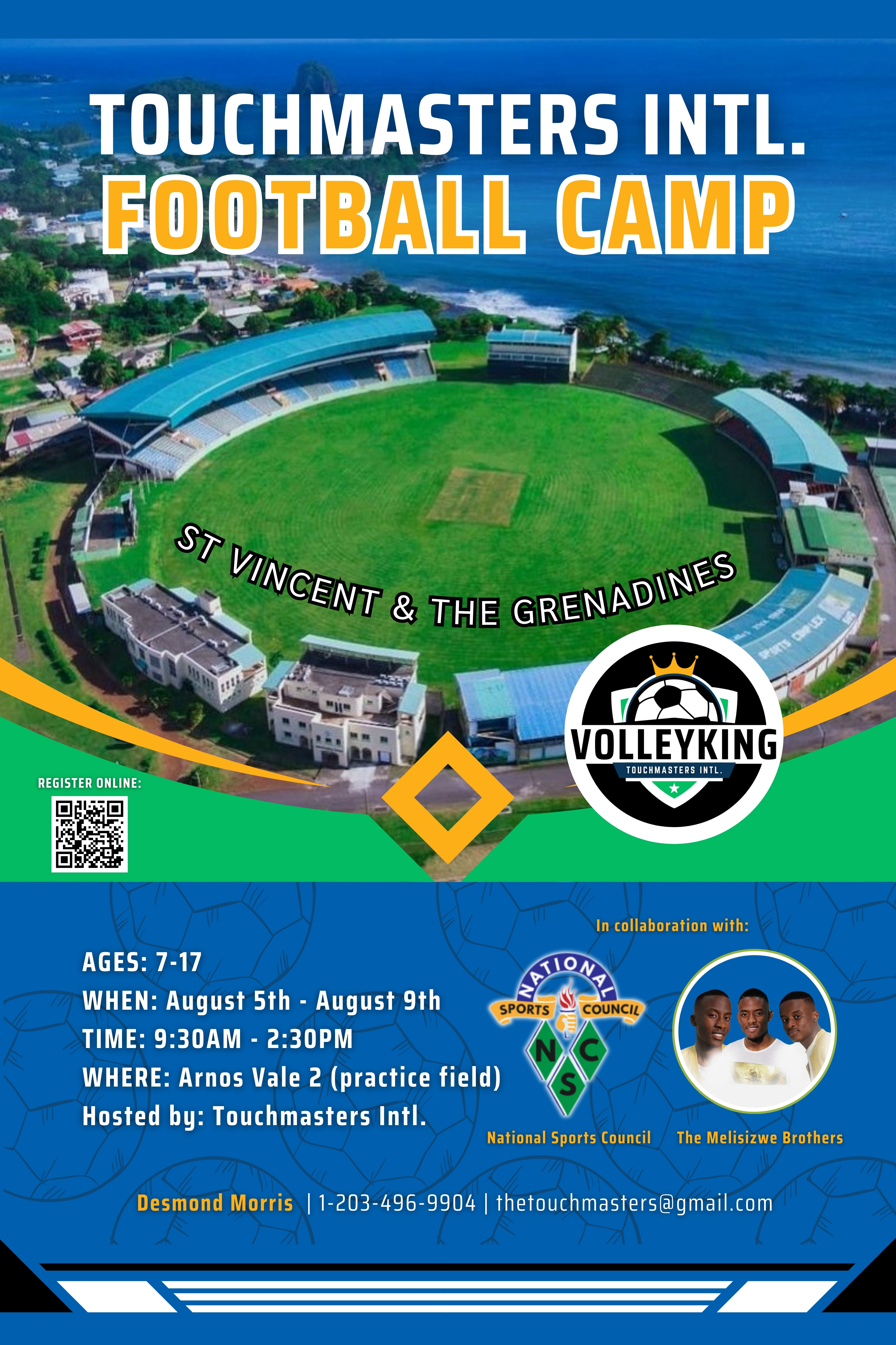 Touchmasters International Football Camp - SVG